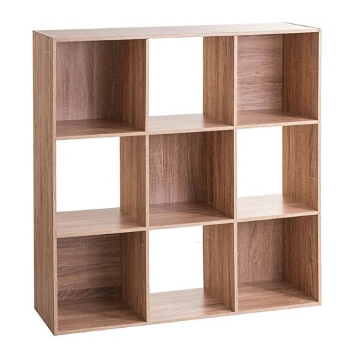 ETAGERE 9 CASES MIX NAT