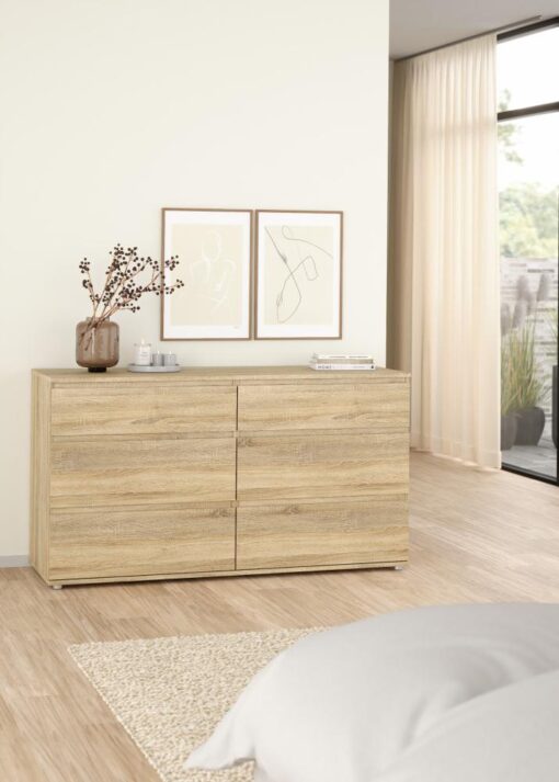 COMMODE NOVA 6 TIROIRS